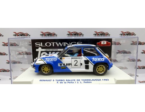 RENAULT 5 TEKA RALLY TORRELAVEGA 1983 VERSION IMPORTACION REF.W037-1SP  SLOTWINGS