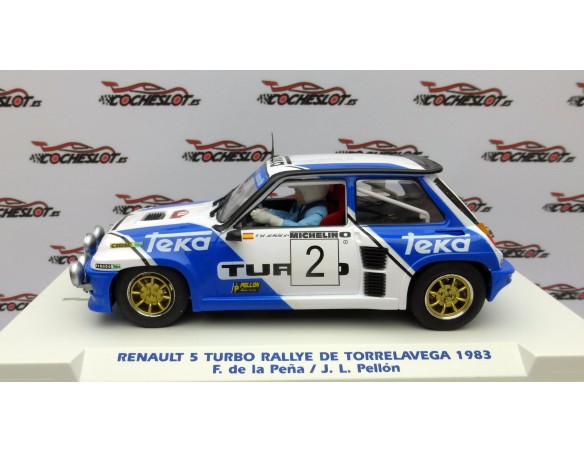 RENAULT 5 TEKA RALLY TORRELAVEGA 1983 VERSION IMPORTACION REF.W037-1SP  SLOTWINGS