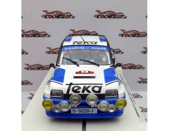 RENAULT 5 TEKA RALLY TORRELAVEGA 1983 VERSION IMPORTACION REF.W037-1SP  SLOTWINGS