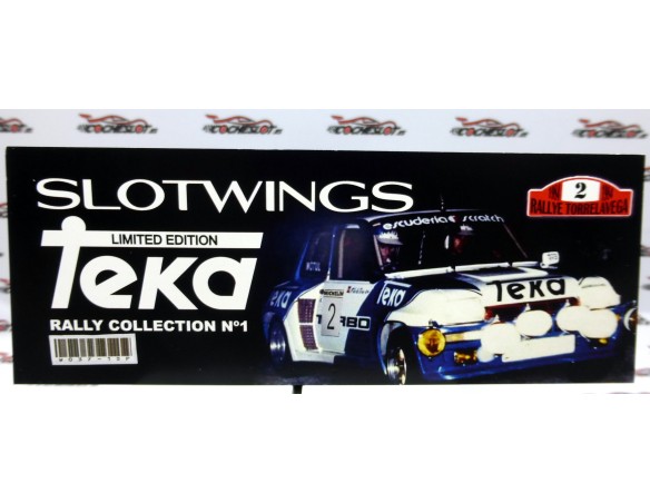 RENAULT 5 TEKA RALLY TORRELAVEGA 1983 VERSION IMPORTACION REF.W037-1SP  SLOTWINGS