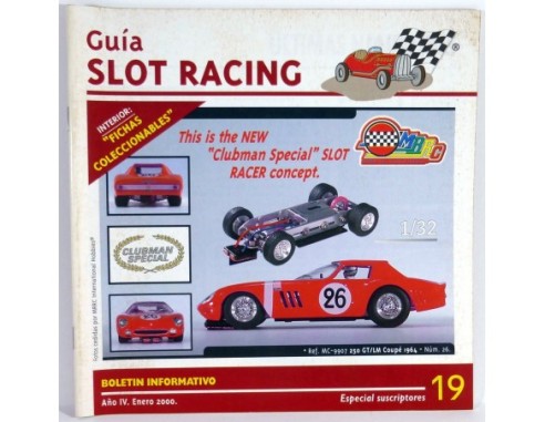 COLECCION REVISTAS GUIA SLOT RACING 1º EDICION
