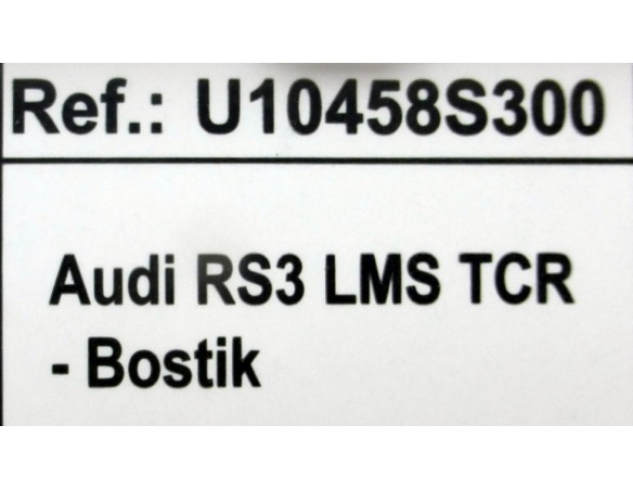 AUDI RS3 LMS TCR BOSTIK REF.U10458S300 SCX