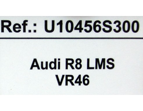 AUDI R8 LMS VR46 REF.U10456S300 SCX