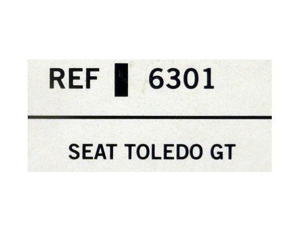 SEAT TOLEDO GT REF.6301 TECNITOYS