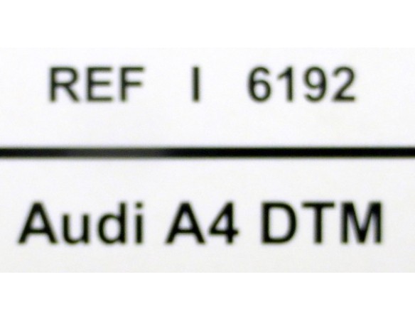 AUDI A4 DTM REF.6192 TECNITOYS