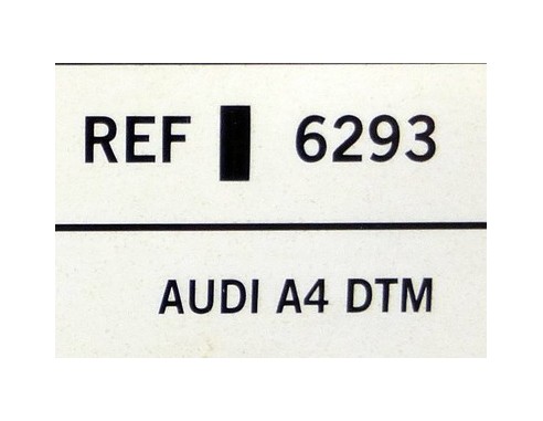AUDI A4 DTM REF.6293 TECNITOYS