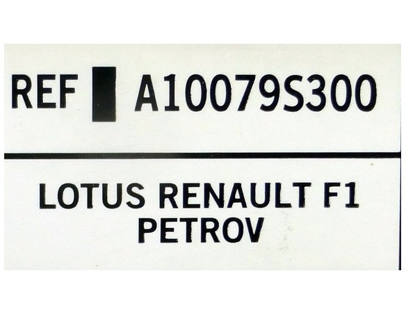LOTUS RENAULT F1 PETROV REF.A10079S300 EDUCA