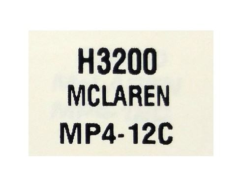 MCLAREN MP4-12C REF.H3200 SUPERSLOT