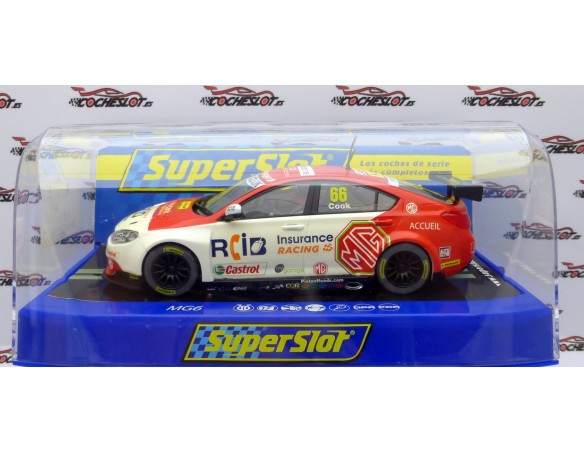 MG6 2016 BTCC  BRITISH TOURING CAR CHAMPIONSHIP Nº66 REF.H3863 SUPERSLOT