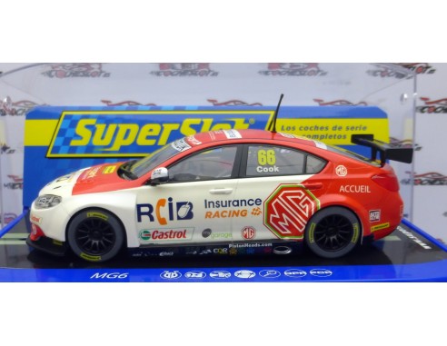 MG6 2016 BTCC  BRITISH TOURING CAR CHAMPIONSHIP Nº66 REF.H3863 SUPERSLOT
