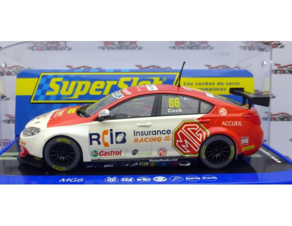 MG6 2016 BTCC  BRITISH TOURING CAR CHAMPIONSHIP Nº66 REF.H3863 SUPERSLOT