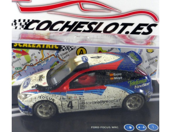 FORD FOCUS WRC SAFARI EFECTO BARRO SAINZ-MOYA REF.6106 TECNITOYS