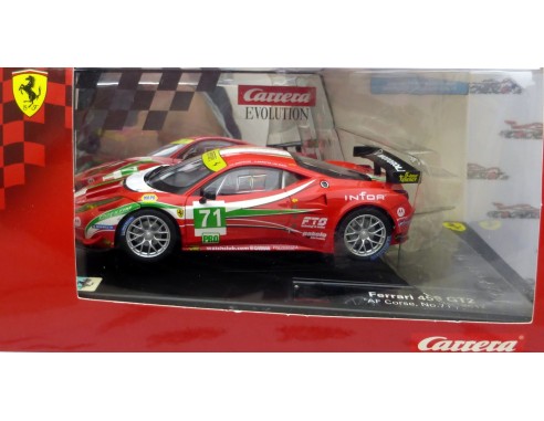EVOLUTION FERRARI 458 GT2 ITALIA AF CORSE 2012 Nº71 REF.27426 CARRERA