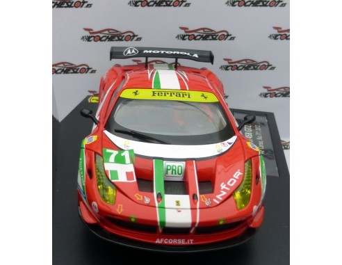 EVOLUTION FERRARI 458 GT2 ITALIA AF CORSE 2012 Nº71 REF.27426 CARRERA