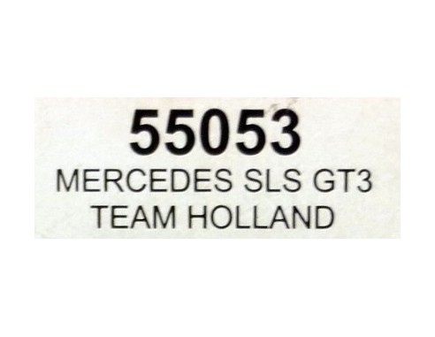 MERCEDES SLS GT3 TEAM HOLLAND REF.55053 NINCO 1