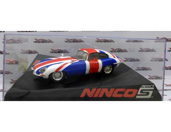 JAGUAR E COUPE UNION JACK REF.50620 NINCO