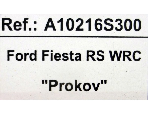 FORD FIESTA RS WRC PROKOV JIPOCAR REF.A10216S300 EDUCA
