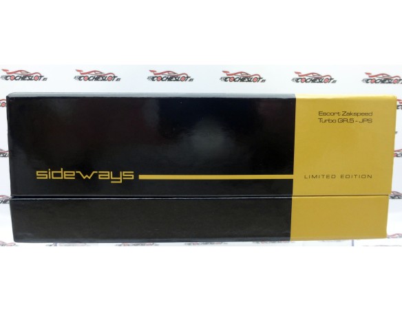 ESCORT ZAKSPEED TURBO Gr5 JPS CHASIS/MOTOS LMTD.EDITION REF.SW29 SIDEWAYS