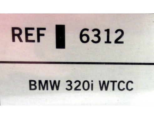 BMW 320i WTCC TEAM UK REF.6312 TECNITOYS