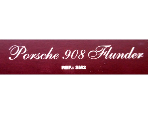 PORSCHE 908 THUNDER STEVE MCQUEEN CAJA ROJA FLY CLASSIC  REF. SM2 FLY