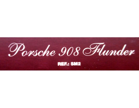 PORSCHE 908 THUNDER STEVE MCQUEEN CAJA ROJA FLY CLASSIC  REF. SM2 FLY