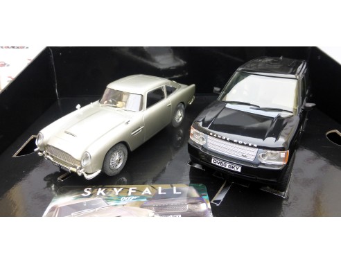 ASTON MARTIN DB5 Y RANGE ROVER "SKYFALL JAMES BOND 007" REF. H3268A SUPERSLOT