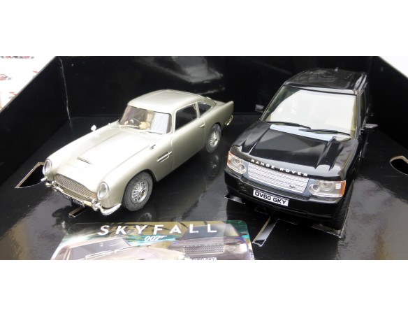 ASTON MARTIN DB5 Y RANGE ROVER "SKYFALL JAMES BOND 007" REF. H3268A SUPERSLOT