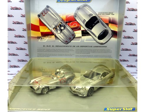 LA MILLE MIGLIA DE 1955 EDICIÓN LIMITADA MERCEDES SLR McLAREN 722 Y MERCEDES 300 REF. H2783A SUPERSLOT