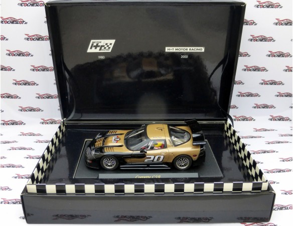 CORVETTE C5R ED.ESPECIAL 20º ANIVERSARIO H+T MOTOR RACING DE FLY CAR MODEL REF.E122 FLY