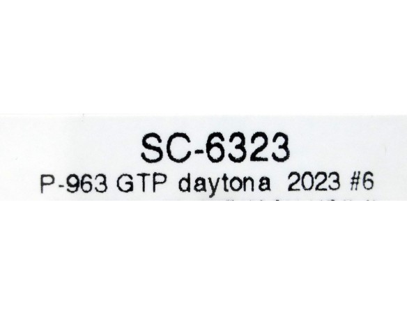 PORSCHE 963 GTP DAYTONA 2023 Nº6 REF.SC6323 SCALEAUTO
