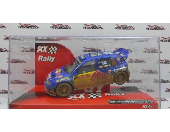 SKODA FABIA RED ULL DIRT EFFECT REF.63490 SCX