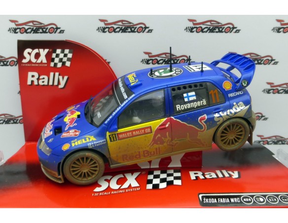 SKODA FABIA RED ULL DIRT EFFECT REF.63490 SCX
