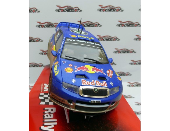 SKODA FABIA RED ULL DIRT EFFECT REF.63490 SCX