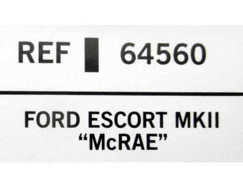 FORD ESCORT MKII MCRAE REF.64560 SCX