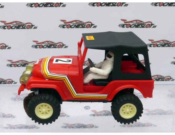 JEEP CJ-5 ROJO CON CAPOTA REF.2200 STS EXIN