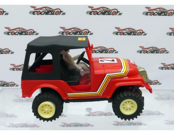 JEEP CJ-5 ROJO CON CAPOTA REF.2200 STS EXIN