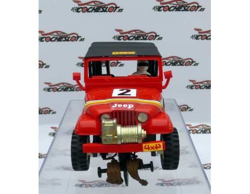 JEEP CJ-5 ROJO CON CAPOTA REF.2200 STS EXIN