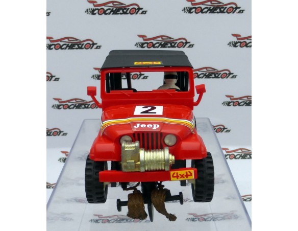 JEEP CJ-5 ROJO CON CAPOTA REF.2200 STS EXIN