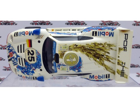 PORSCHE 911 GT1 MOBIL Nº25 BLANCO 1997 REF. 50149-2 NINCO