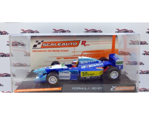 FORMULA 90-97 1995 Nº1 BLUE-WHITE BITBURGER REF.SC6305 SCALEAUTO
