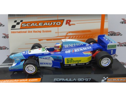 FORMULA 90-97 1995 Nº1 BLUE-WHITE BITBURGER REF.SC6305 SCALEAUTO