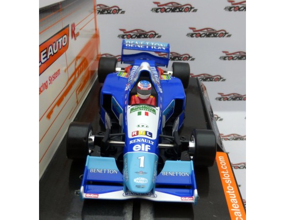 FORMULA 90-97 1995 Nº1 BLUE-WHITE BITBURGER REF.SC6305 SCALEAUTO