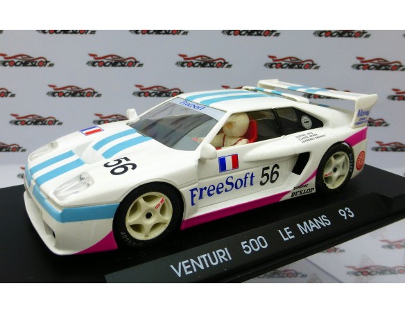 VENTURI 500  “Le Mans 93” Blanco,rayas verdes - Nº 56 REF.A11 FLY