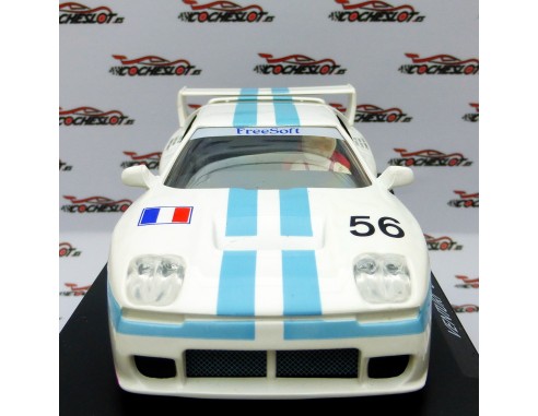 VENTURI 500  “Le Mans 93” Blanco,rayas verdes - Nº 56 REF.A11 FLY