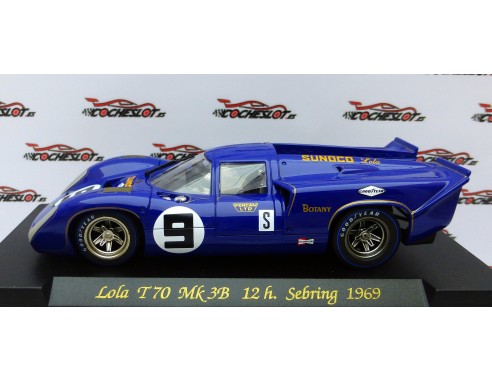 LOLA T70 MK III B “Sebring 69” AZUL Nº 9 REF.C37 FLY