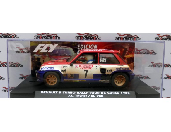 RENAULT 5 TURBO GRUPO FACEBOOK  RALLY TOUR DE CORSE 1983 SUCIO REF.E2053 FLY