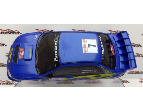 CARROCERIA SUBARU Nº7 SOLBERG-MILLS 1/24