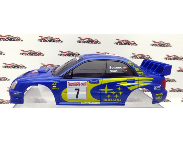 CARROCERIA SUBARU Nº7 SOLBERG-MILLS 1/24