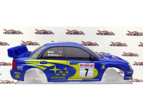 CARROCERIA SUBARU Nº7 SOLBERG-MILLS 1/24