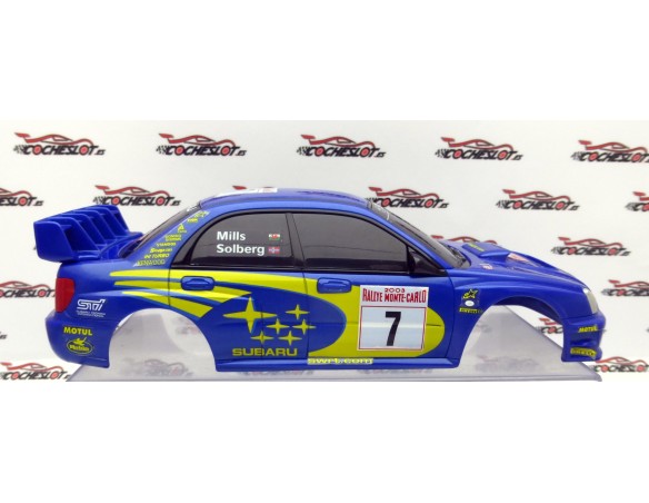 CARROCERIA SUBARU Nº7 SOLBERG-MILLS 1/24